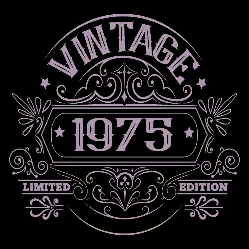 Geburtstag Vintage 1975 Limitierte Edition