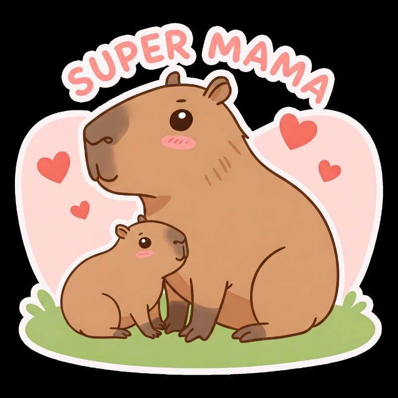 Super-Mama Capybara