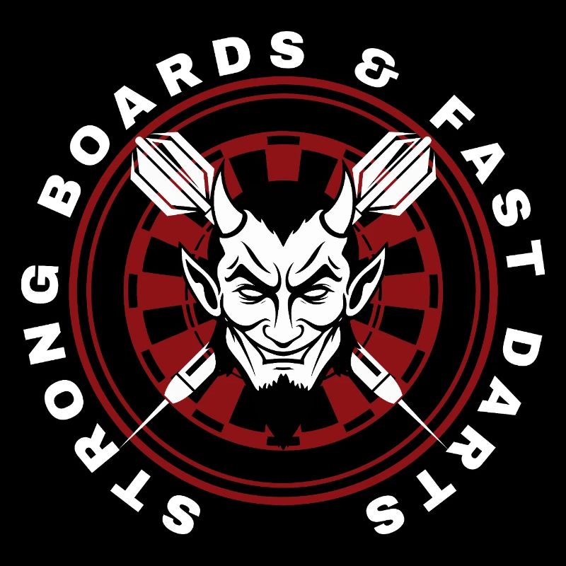 DARTS, DARTBOARD AND DEVIL 