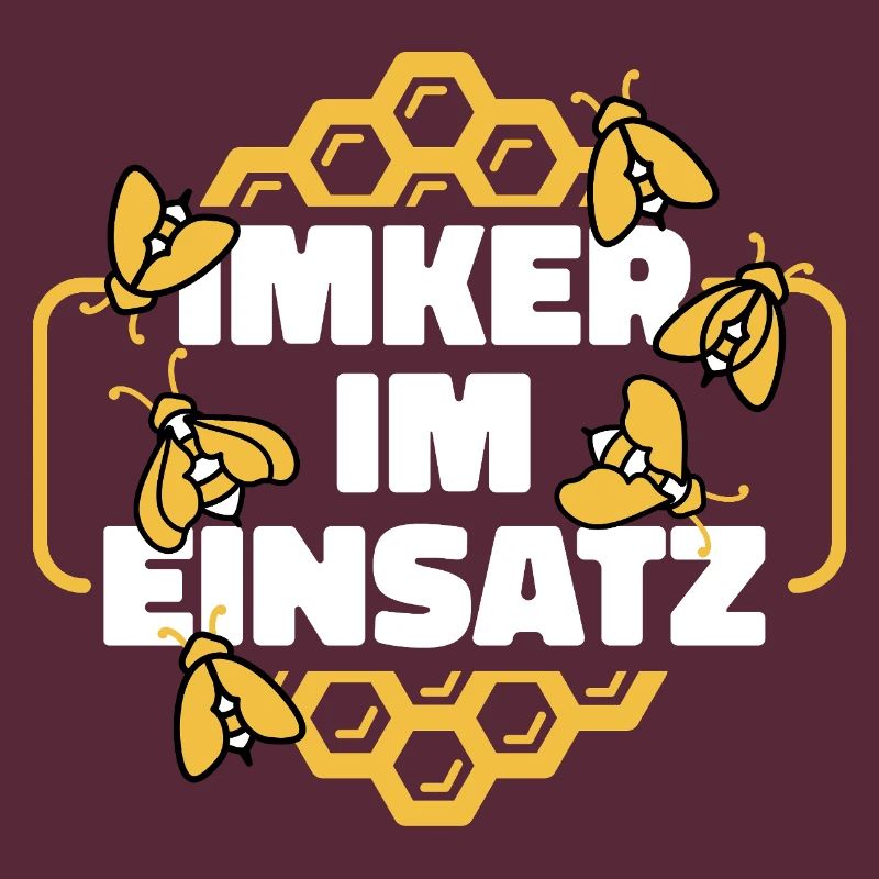 Imker im Einsatz Spruch