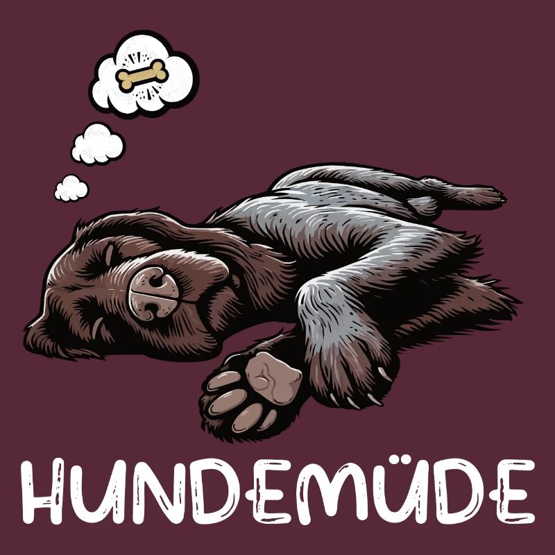 Hundemüde Deutsch Drahthaar drahthaar hunde
