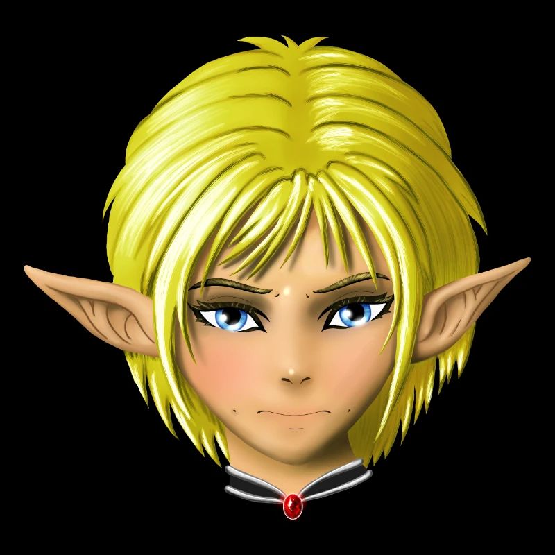 Portrait d’un elfe