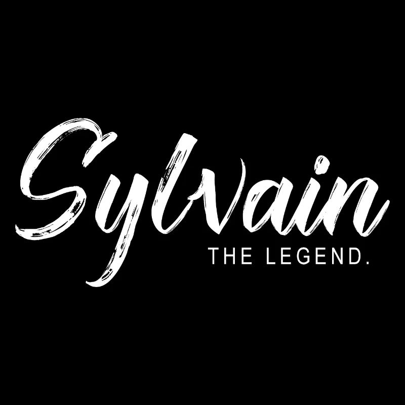 Sylvain the legend Cadeau T shirt sylvain