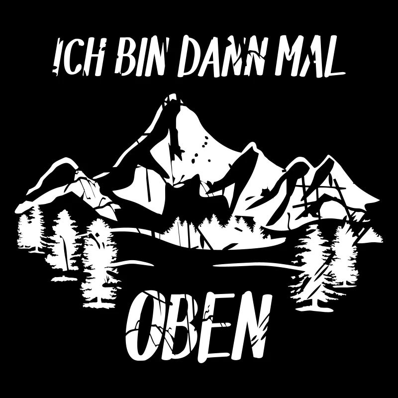 Berg, Berge - Ich bin dann mal oben