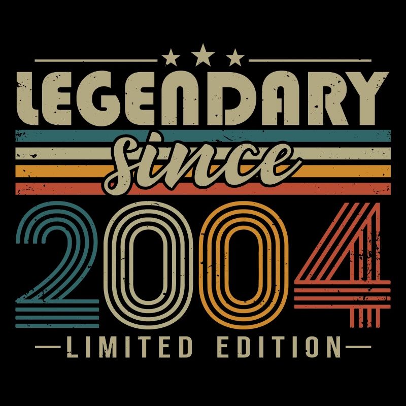 Legendary Since 2004 Vintage Birthday Gift