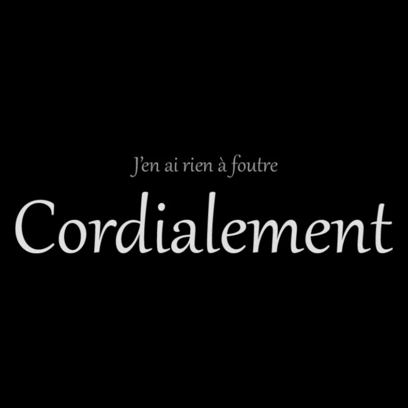cordialement