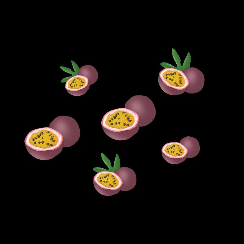 Passion fruit pattern
