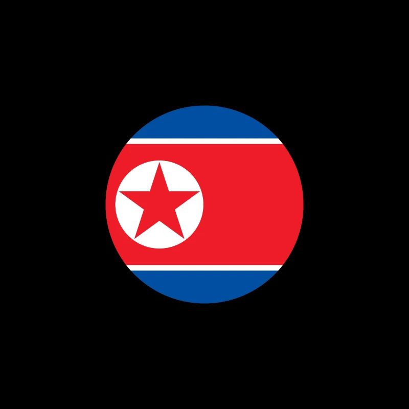 Corée du Nord Drapeau du drapeau de la Corée du Nord