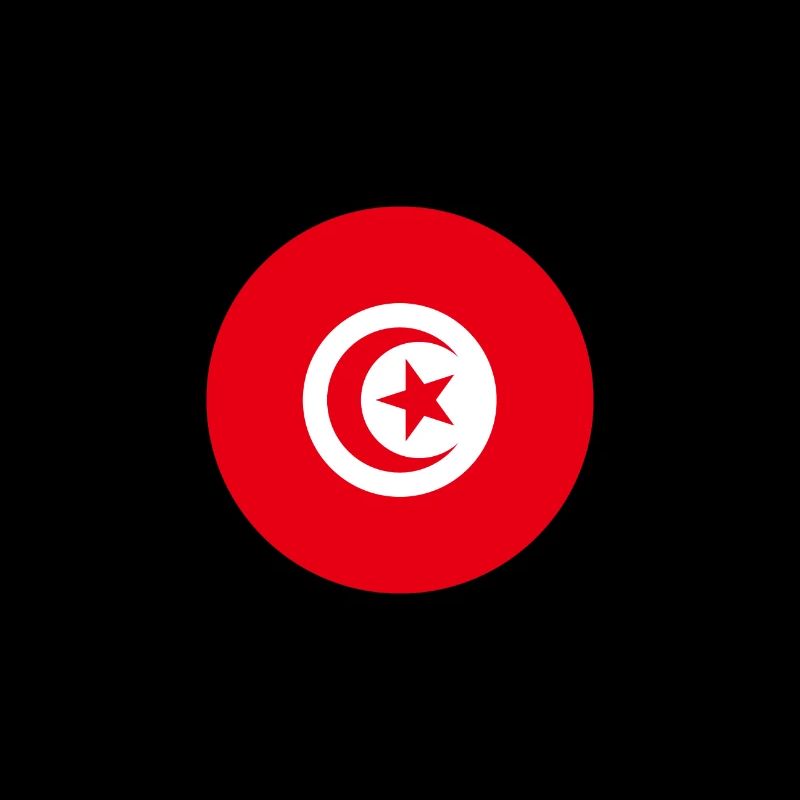 Tunisie drapeau tunisien drapeau