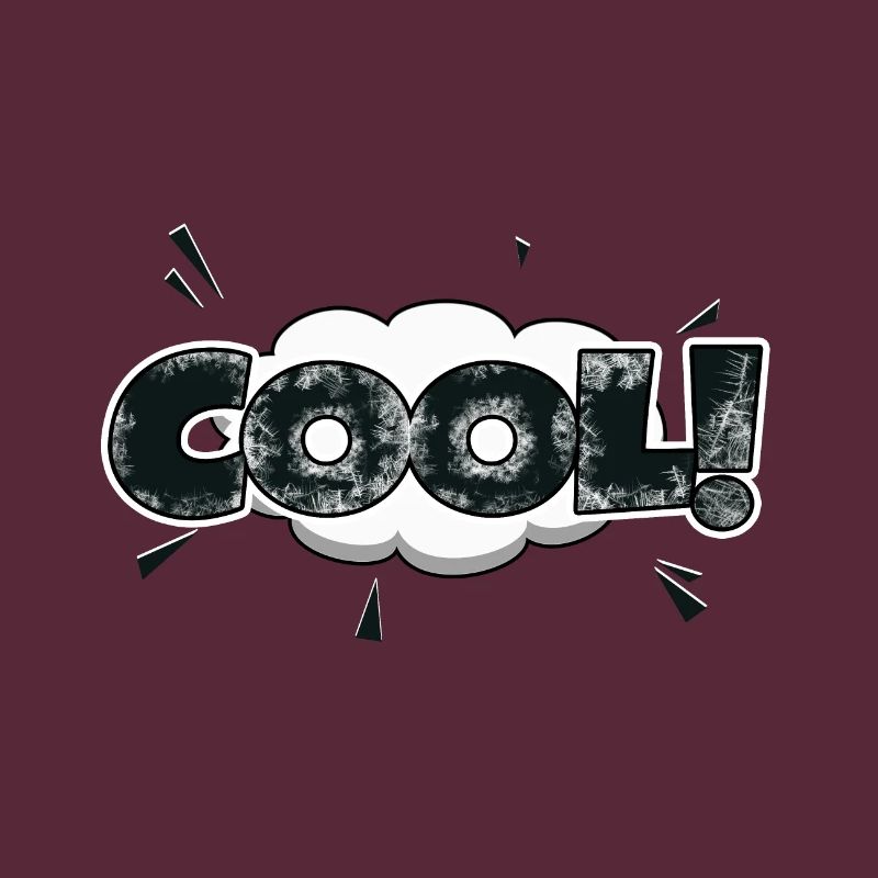 cool Comic Style Bubble Graffiti Lettering