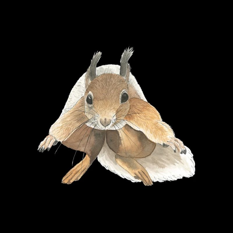 squirrel jumping squirrel