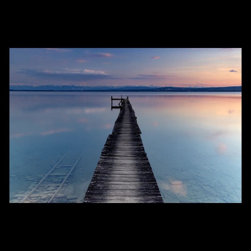 Evening atmosphere at Lake Ammersee
