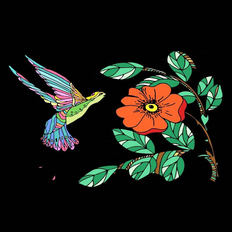 Oiseau coloré
