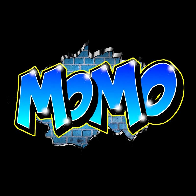 Graffiti Prénom MOMO