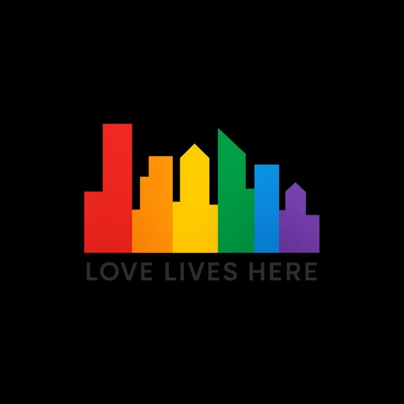 Rainbow Skyline Pride