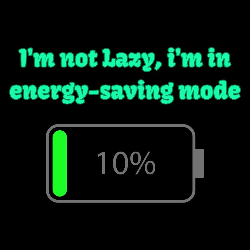 Energy saving mode: not lazy