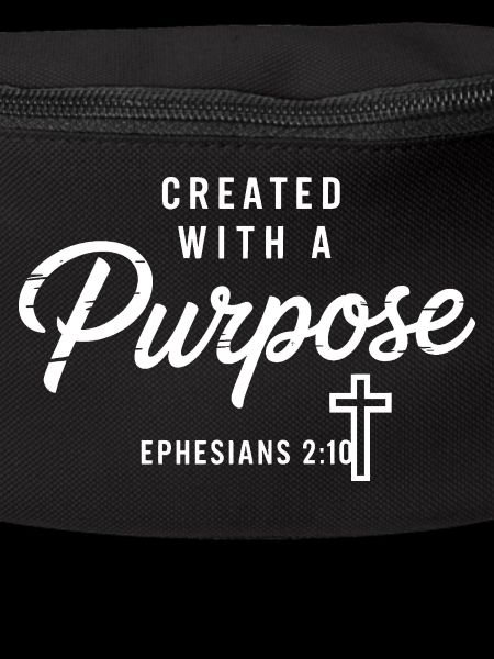 Purposeful Faith Cross-Typografie