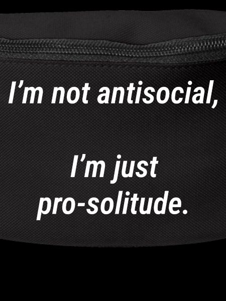 Pro Solitude Quote Tee