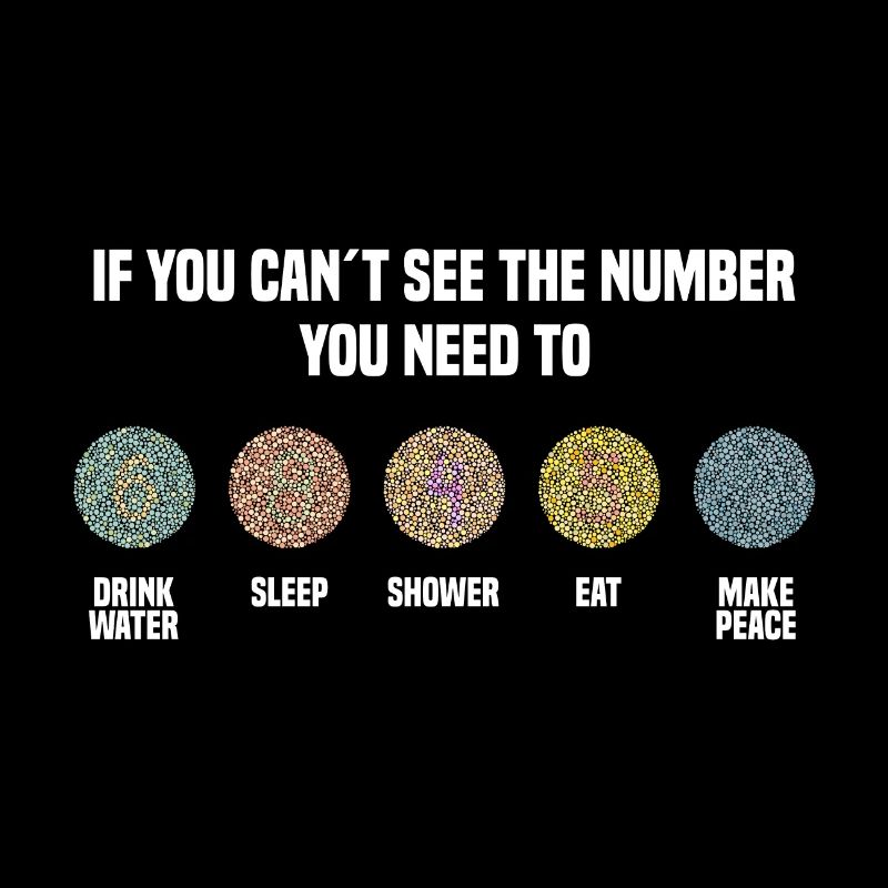 Ishihara Numbers - Make Peace