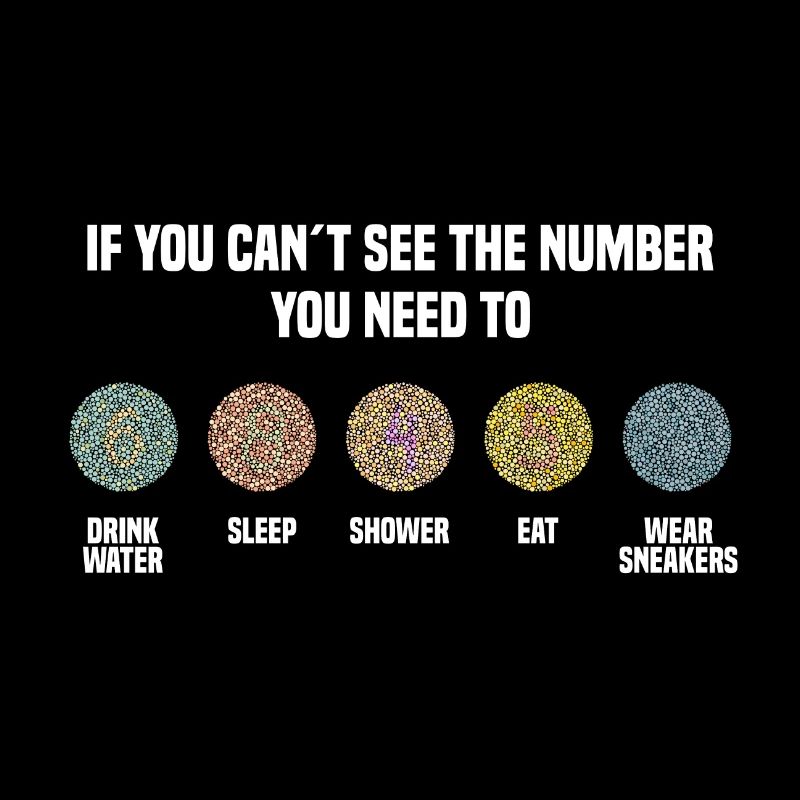 Ishihara Numbers - Portez des baskets