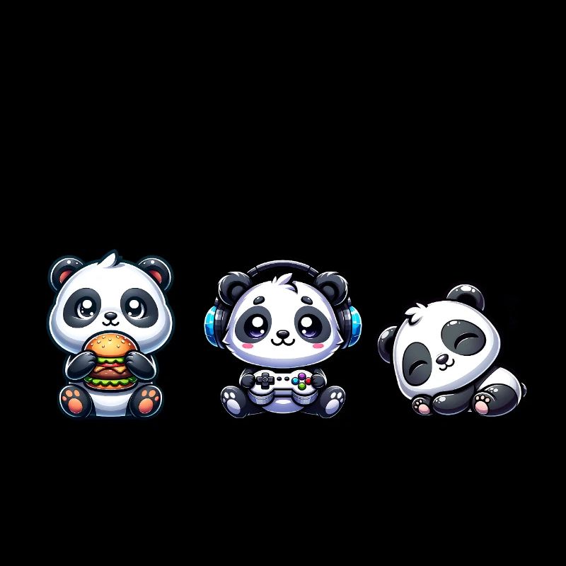 Triathlete Panda