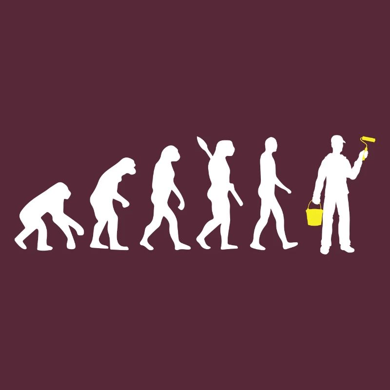 Painter - Evolution of Man / Darwin Yellow