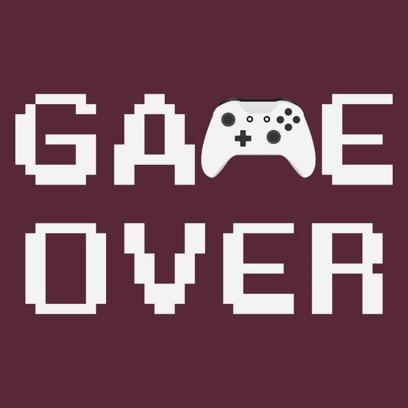 Game Over Controller White