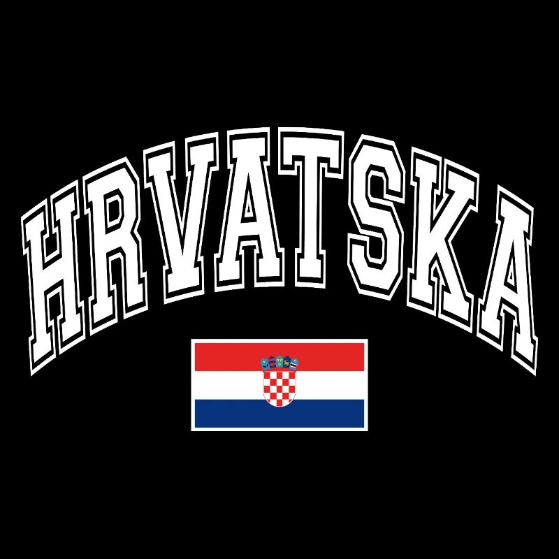 Drapeau de la Croatie