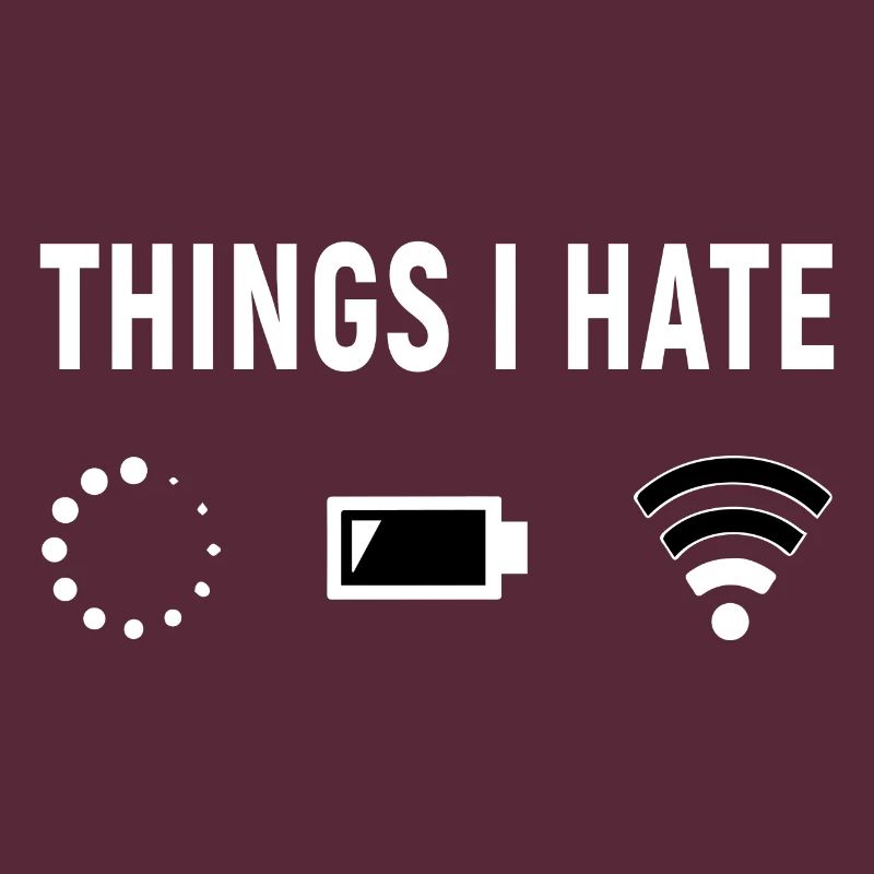 Things I Hate - Programmierer Computer Gamer
