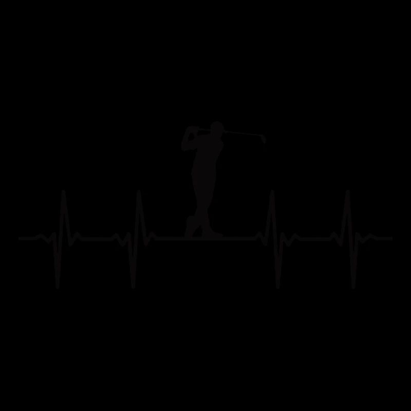 Golf Golfen Herzchlag Golfer