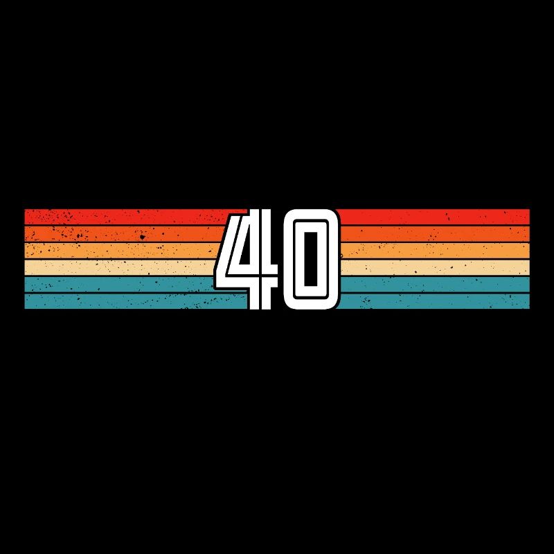 40 ans rétro 40e anniversaire