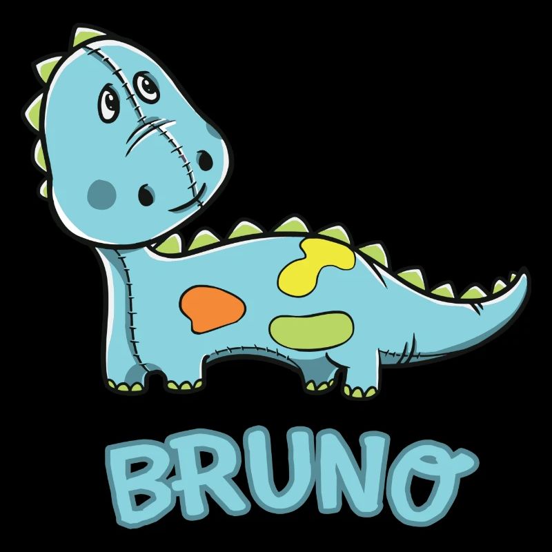 Dinosaur funny kid Bruno birthday gift