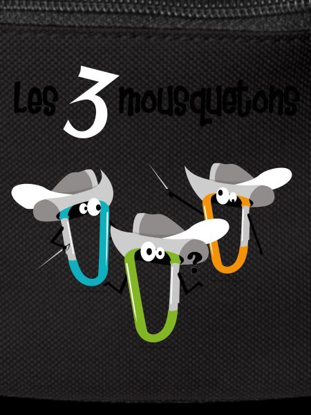 3 carabiners