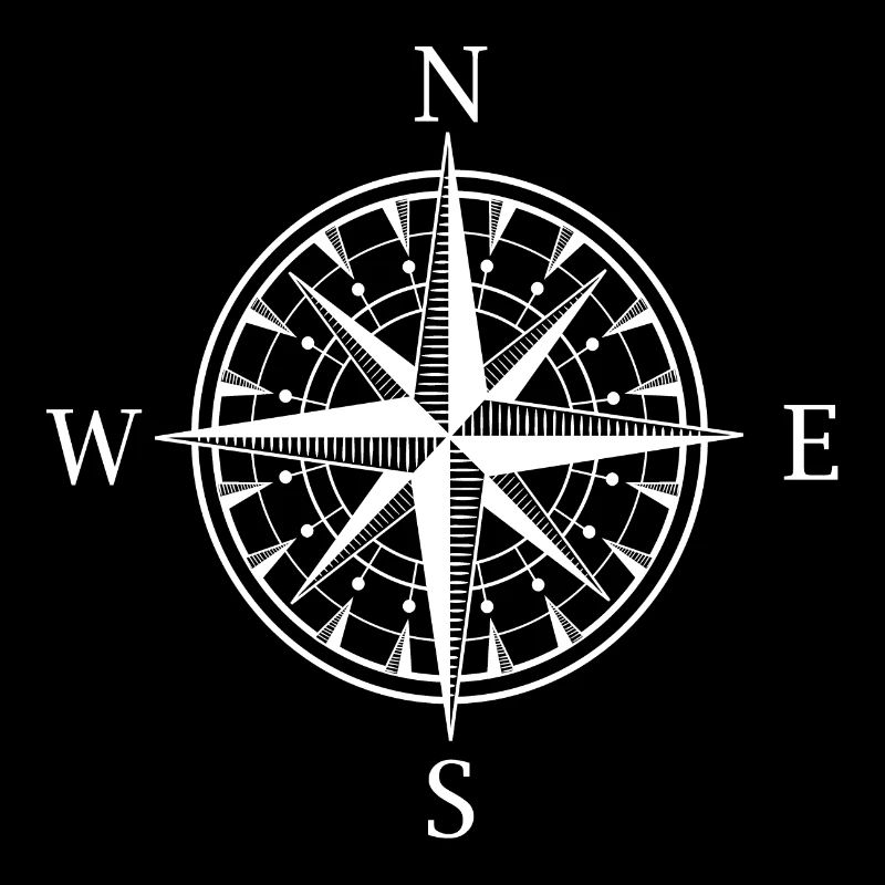 Kompass Windrose Reise Abenteuer Navigation Seefah