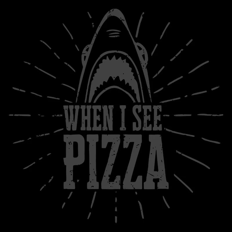Graphique de sarcasme de pizza