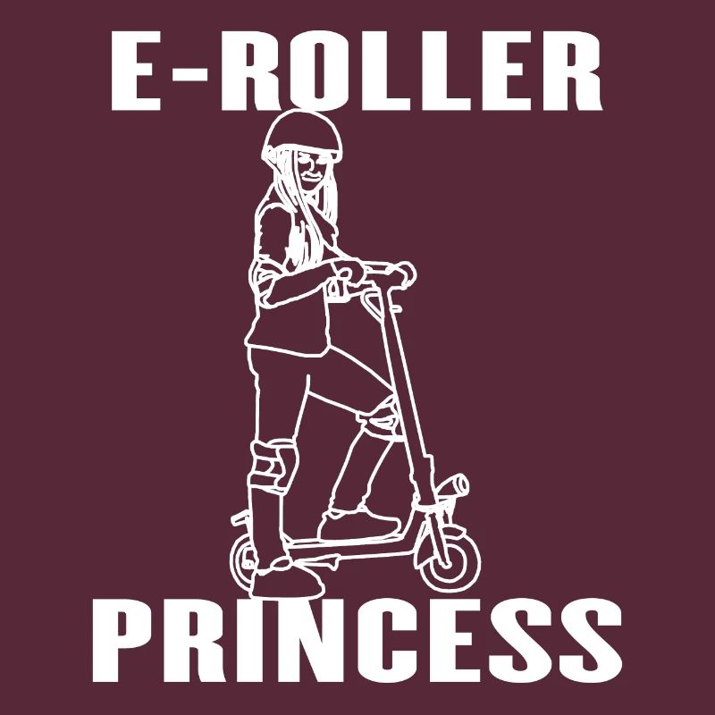 Elektro Roller Prinzessin E-Roller Geschenkidee