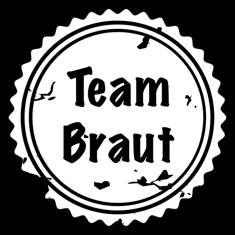 Team Braut Badge