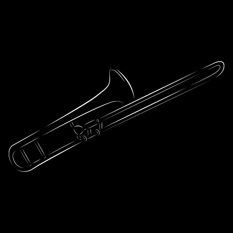 Posaune Trompete Instrument Geschenk Musiker Blech