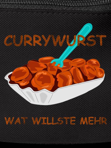speise currywurst spruch