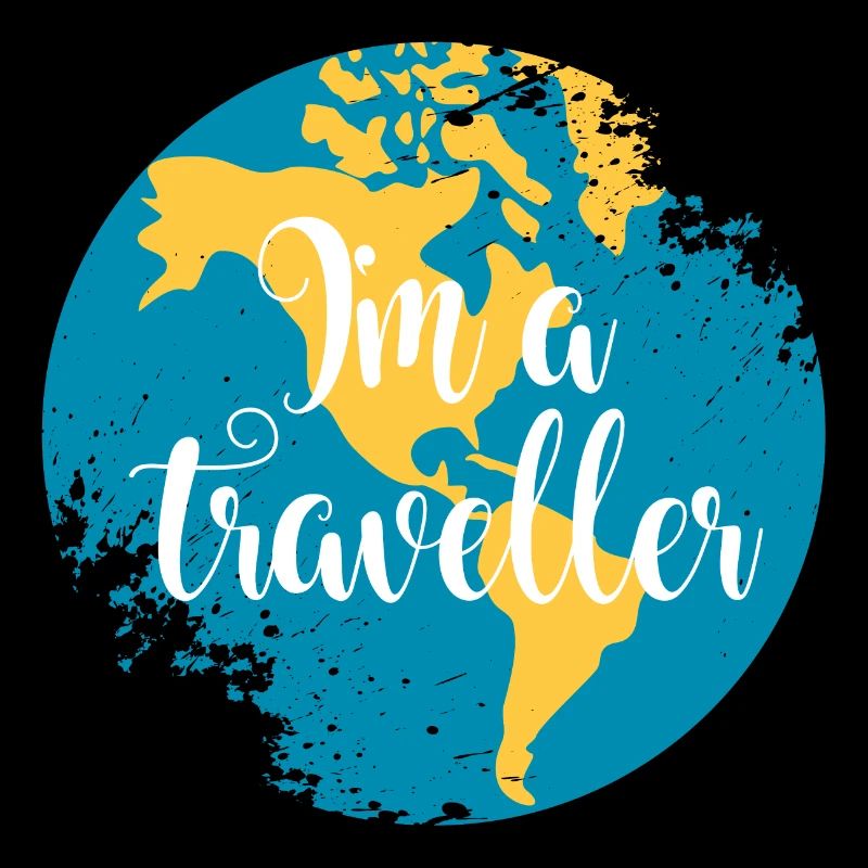Button Traveller Amerika