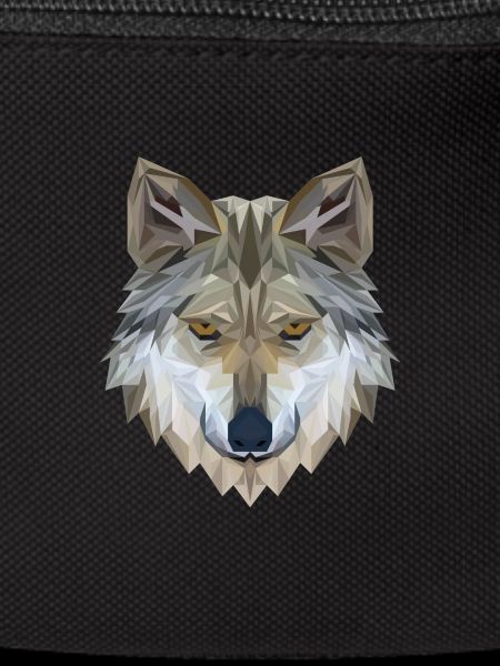 Wolf Face Polygon 3D