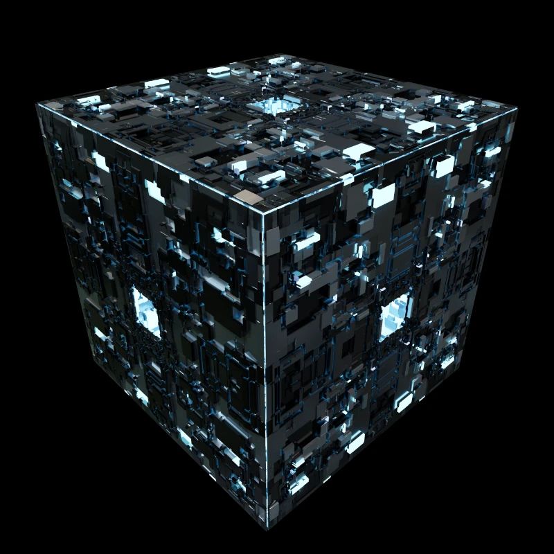 Cube sci-fiction