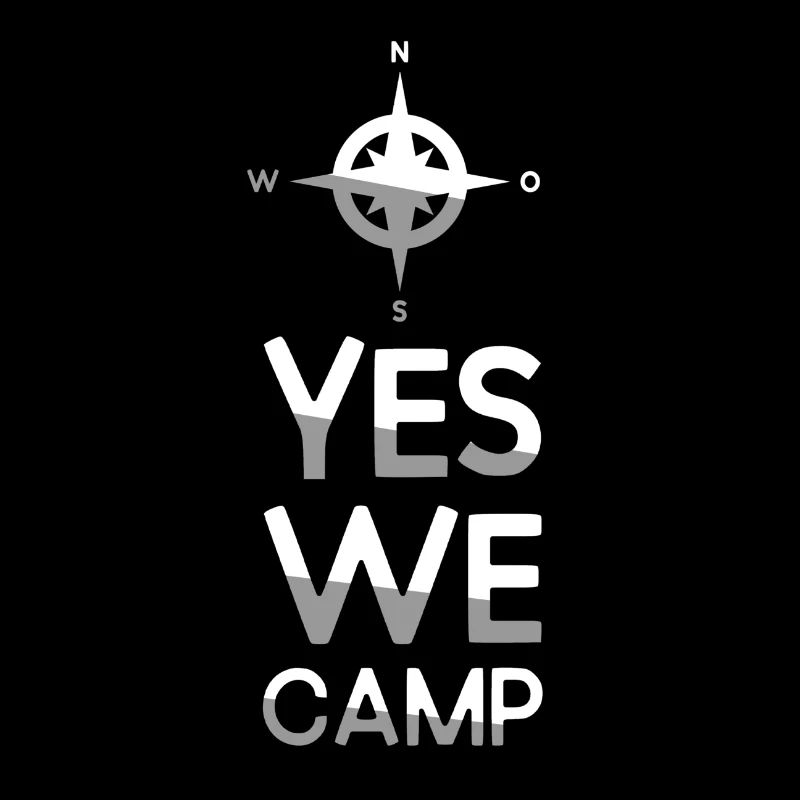 YES WE CAMP + Compass - Camping
