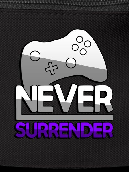 NEVER SURRENDER (Lila) + Controller - Gaming