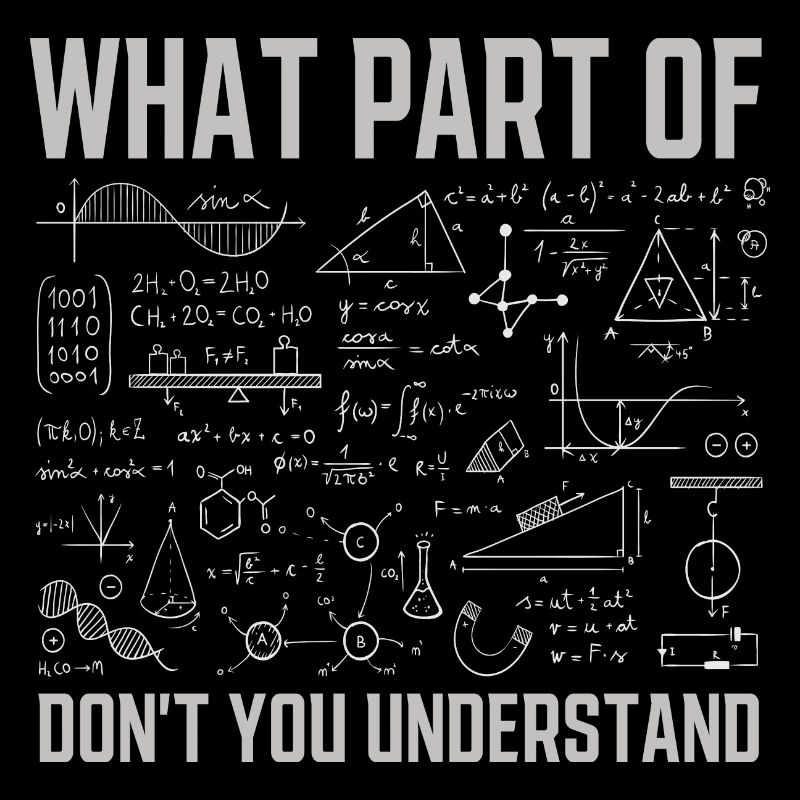 Welchen Teil von verstehst du nicht Funny Math?