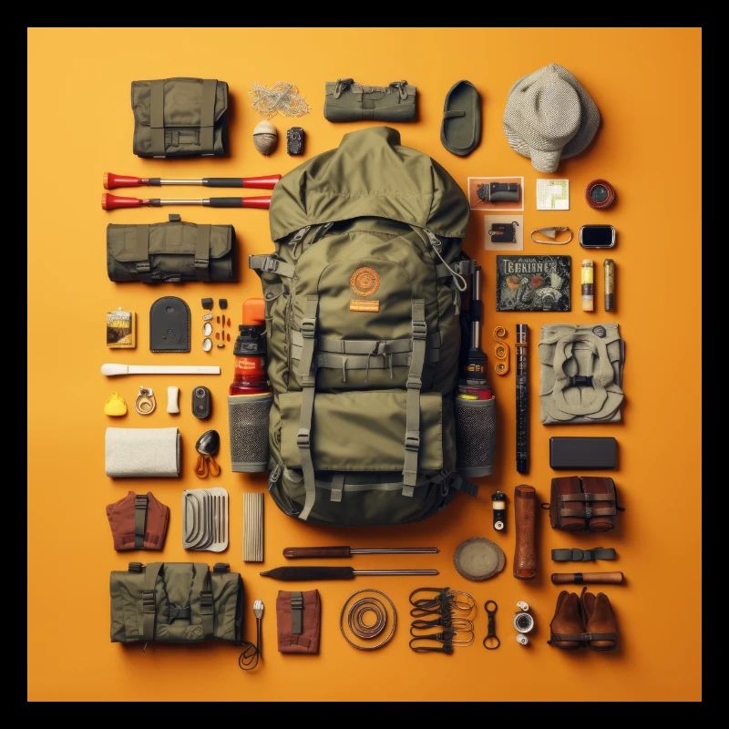 Everything I need for hiking