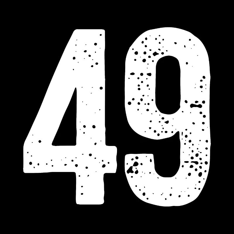 49 Numéros Blanc