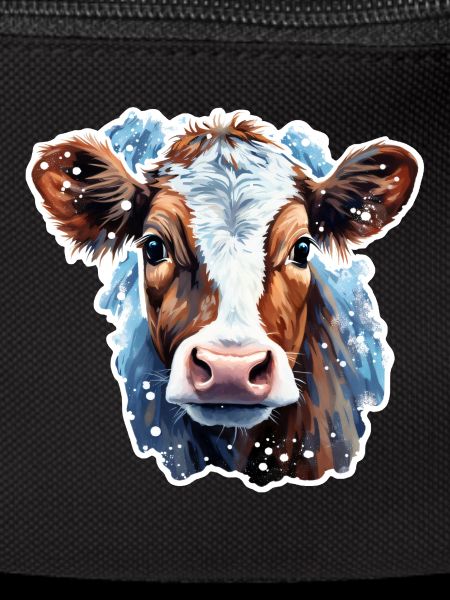 Beef in the snow