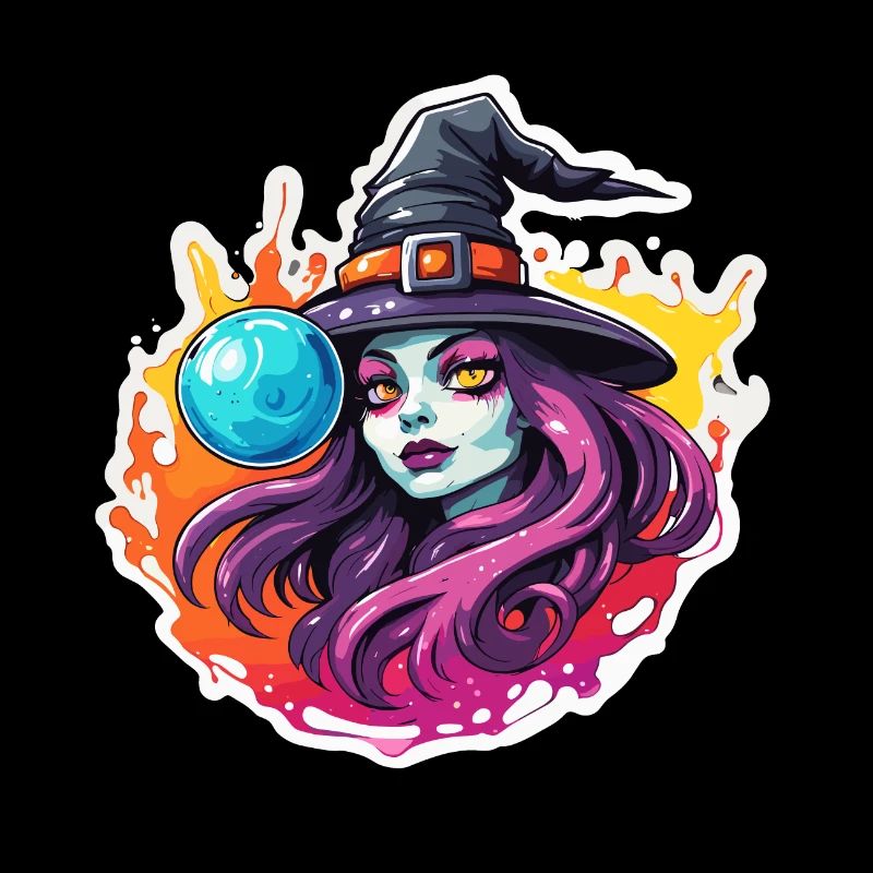 Sorcière / Magie / Rituel de sorcière / Conte de fées / Sort