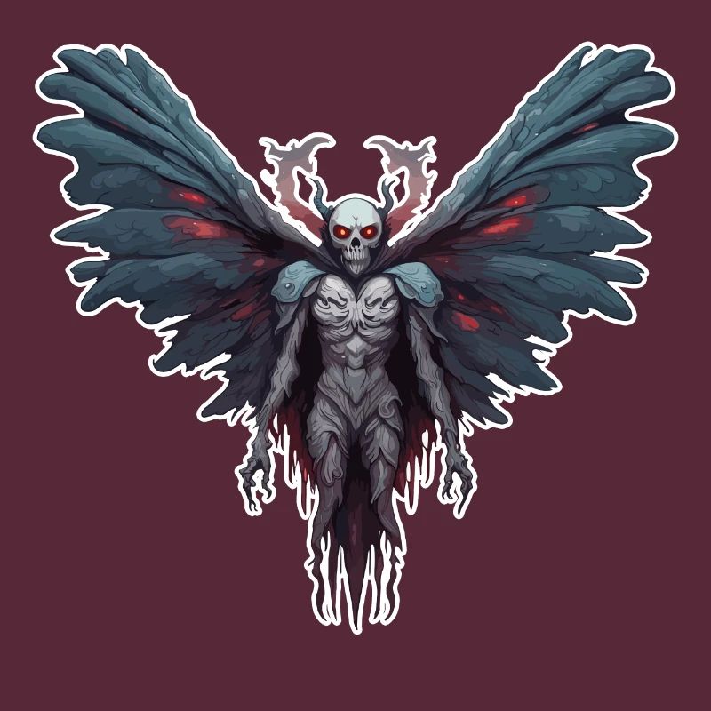 Mothman / Moth / Insect / Mythical Creature / Flutter